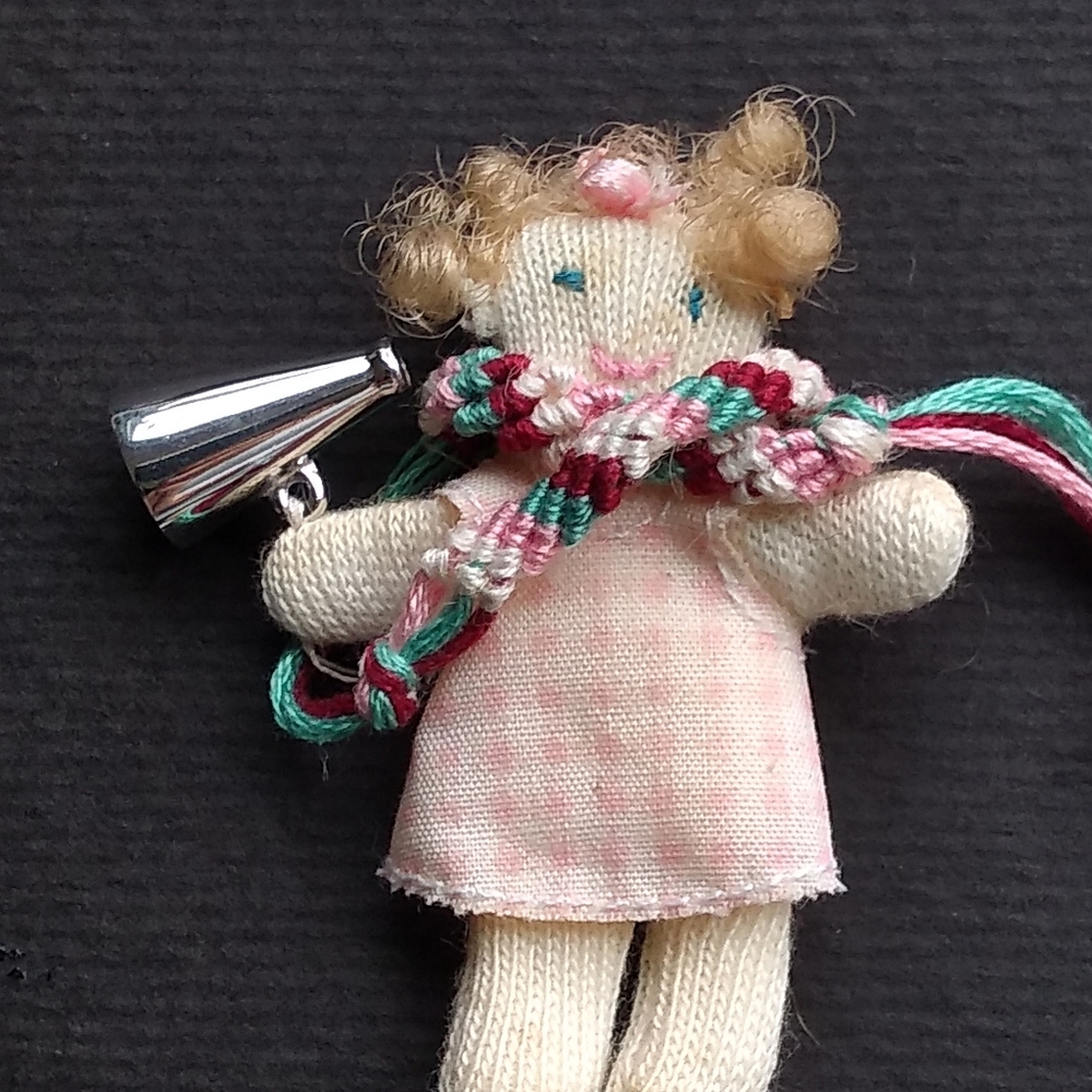 silver megaphone charm - Picture 2 of 4